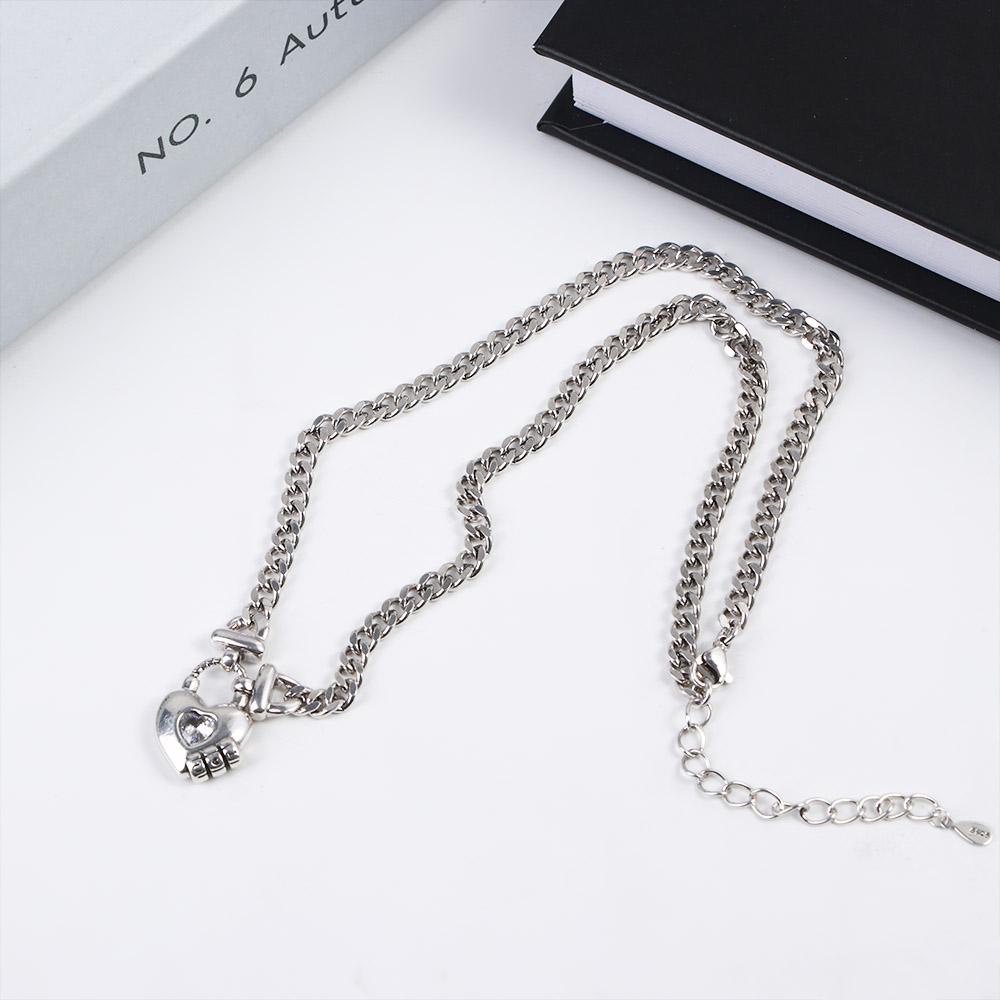 AROMA Vòng Cổ Choker Kim Loại Phong Cách Hàn Quốc Cá Tính Dành Cho Nữ