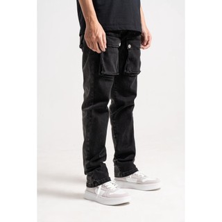 Quần Jeans Amand Transition Cargo Jeans - Black