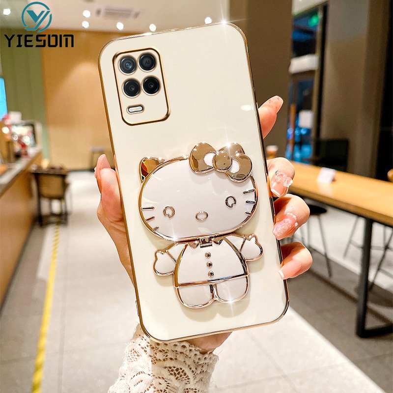 Ốp Điện Thoại Silicone Mềm Chống Sốc In Hình Hello Kitty Hoạt Hình Cho Realme 10 9 Pro Plus 5G 8 8 Pro 4G