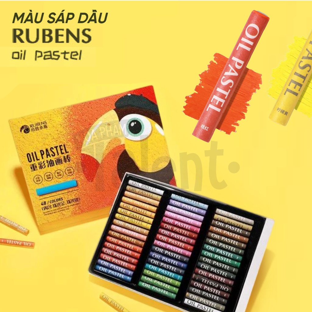 - Màu sáp dầu PAUL RUBENS - Oil Pastel (Bìa vẹt)