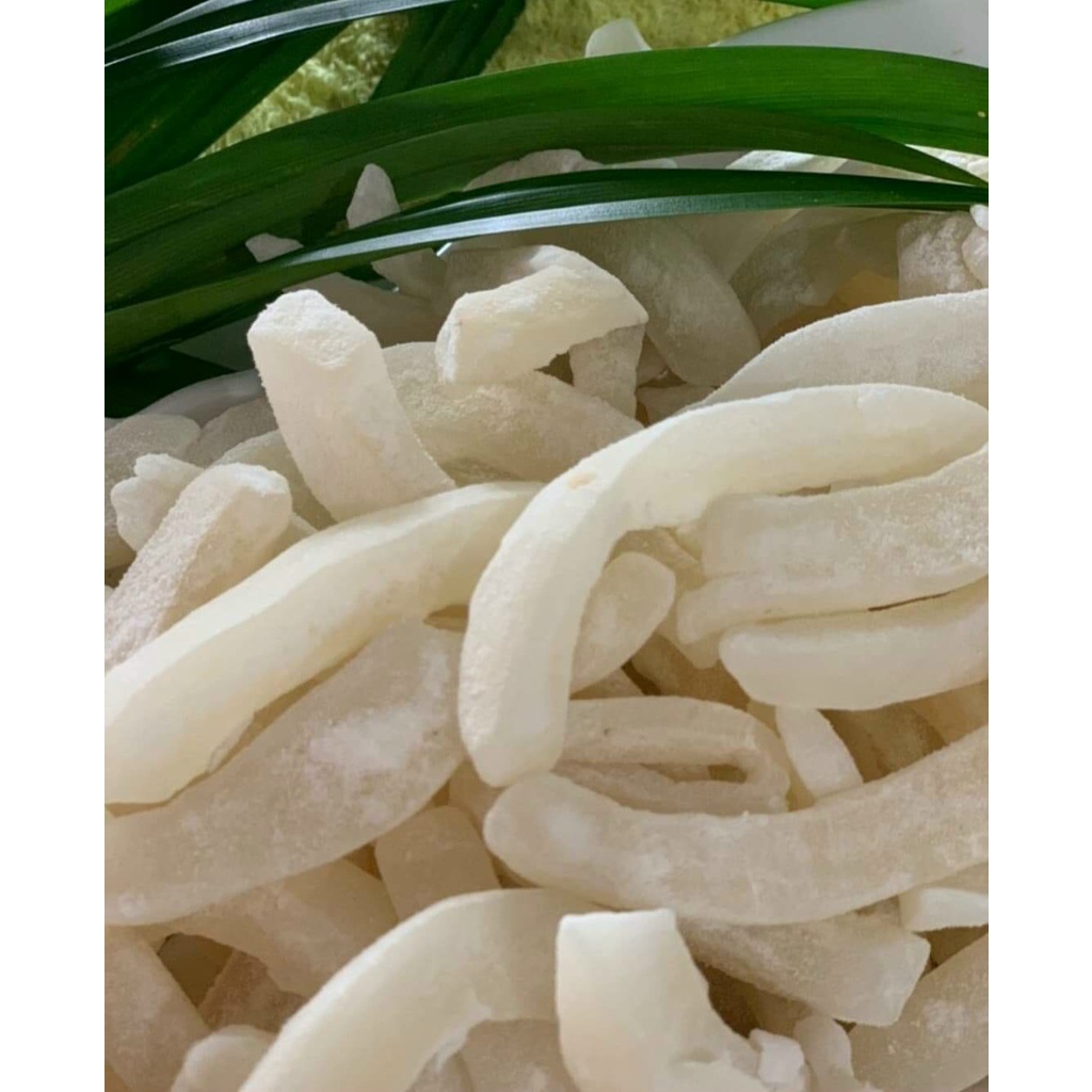 MỨT DỪA SÁP LÀM NHÀ ĐẶC SẢN CẦU KÈ TRÀ VINH