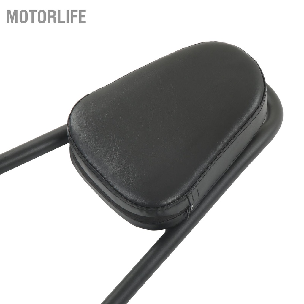 Motorlife Xe Máy Phía Sau Hành Khách Lưng Da PU Tựa Đệm Hỗ Trợ Cho Rebel CMX300 CMX500