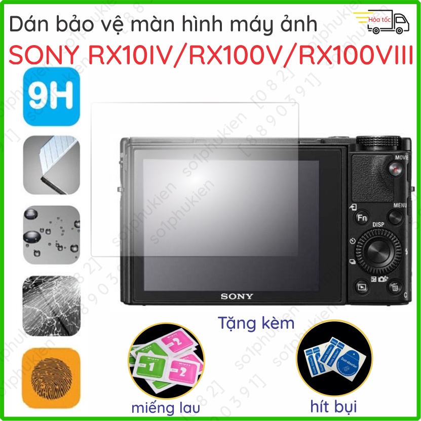 Dán cường lực máy ảnh SONY RX10IV / RX100V / RX100VIII nano chống bể và ppf chống trầy