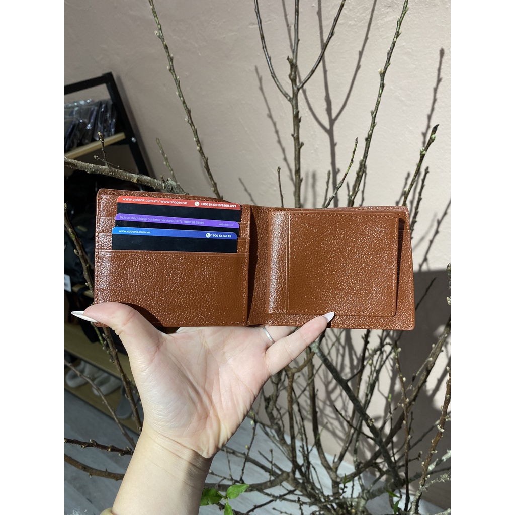 Ví Nam Da Cá Sấu Thật kèm Hộp