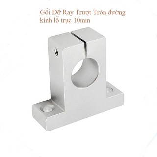 Gối Đỡ Ray Trượt Tròn đường kính lỗ trục 10mm