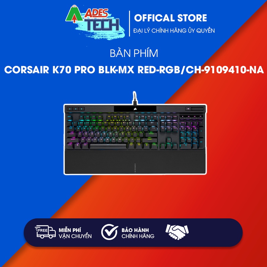 ✔️Bàn Phím Cơ Máy Tính Chơi Game Có Dây - Corsair K70 PRO RGB ✔️Keycaps PBT Doubleshot✔️BẢO HÀNH 24T