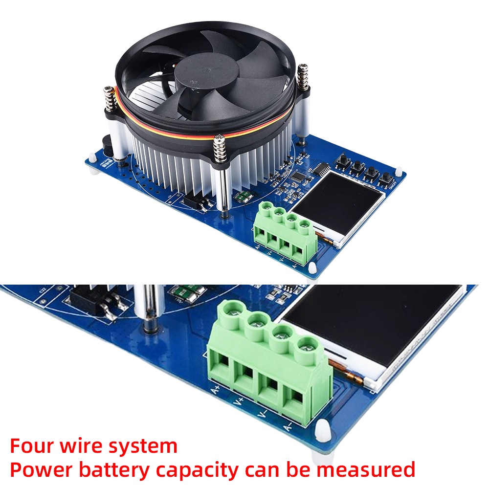 Thiết bị kiểm tra tải pin ZIQQUCU 150W 150V chuyên dụng