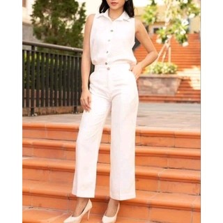 Bộ quần áo vải linen