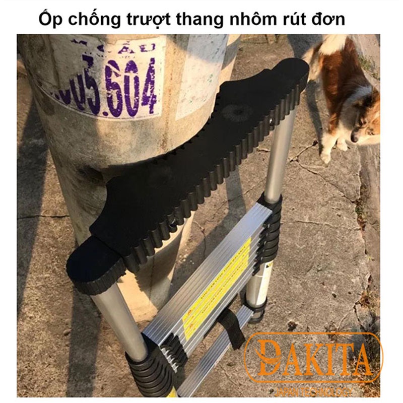 Ốp chống trượt cho thang, chất liệu cao su DAKITA
