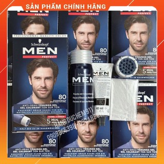 Thuốc nhuộm đen tóc phủ bạc cho nam giới Schawarzkopf nội địa Đức - MẪU MỚI