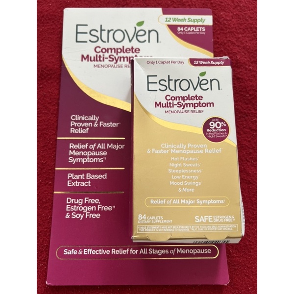 Viên uống Cân bằng nội tiết tố nữ Es.tro.ven _ 84 viên của Mỹ