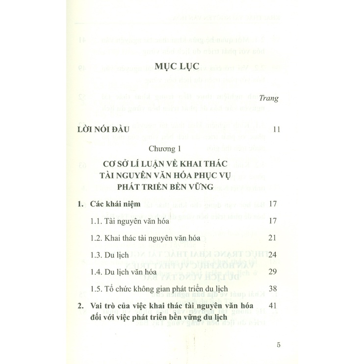 Sách - Khai Thác Tài Nguyên Văn Hóa Để Phát Triển Du Lịch Bền Vững Vùng Tây Bắc