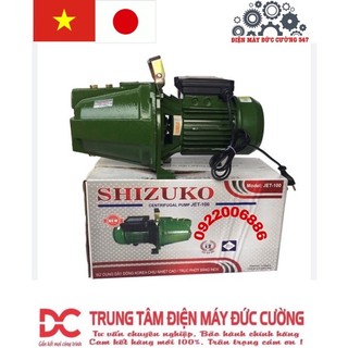 Máy bơm nước con lợn trục inox - dây đồng 100% shizuko jet 750