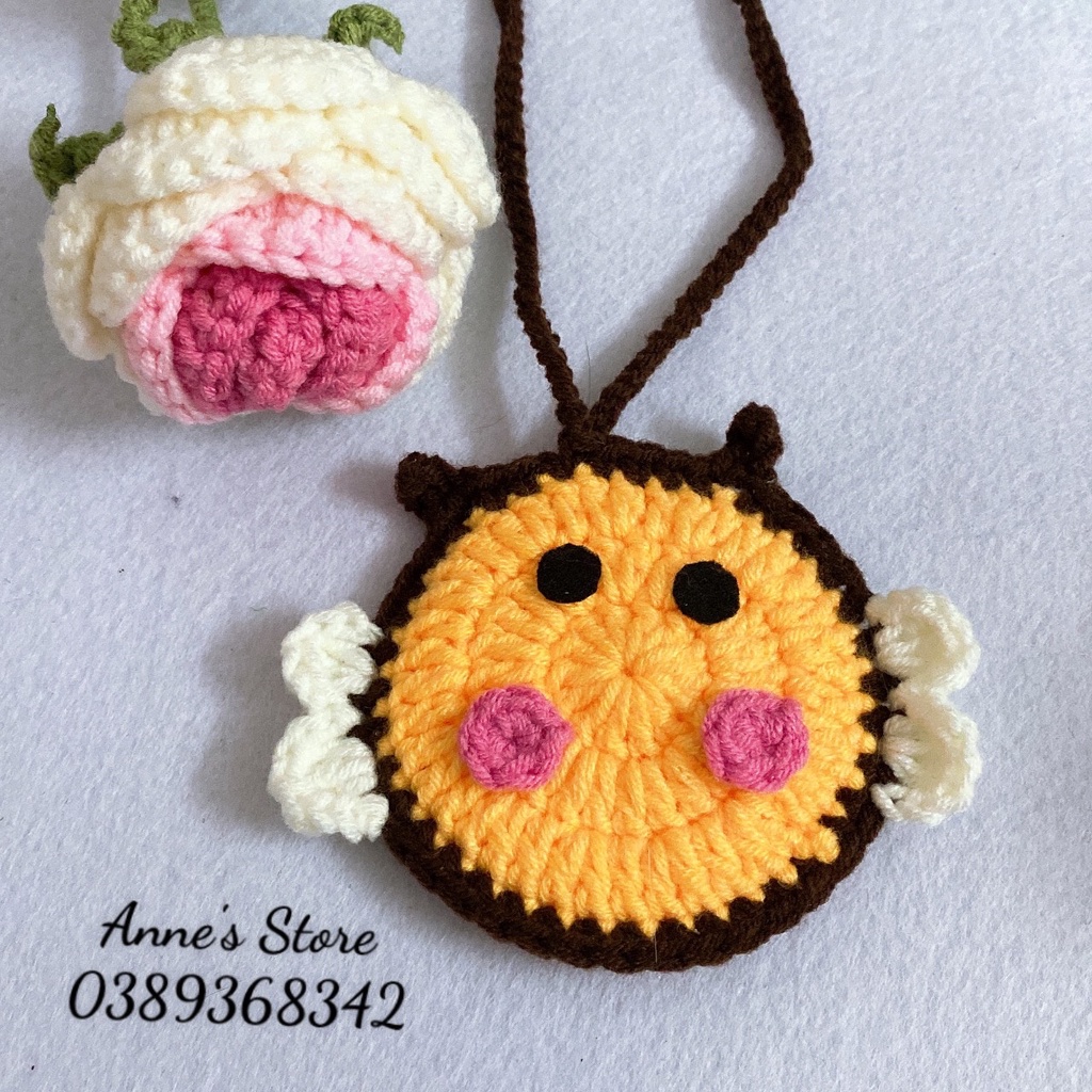 Tú tỏi tránh tà handmade cho bé