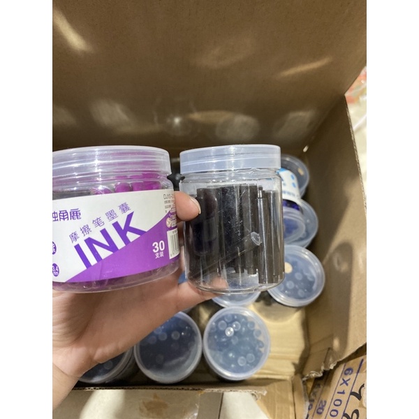 Sỉ 30 ống mực xoá được bút máy, bút máy tẩy được