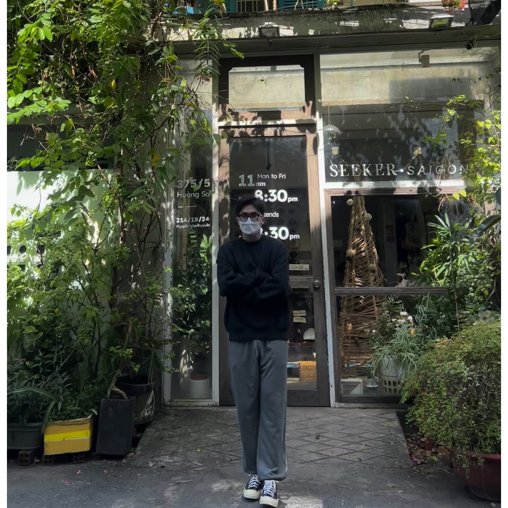 Quần Sweatpant hiệu GIJAY Nga_Dark Green