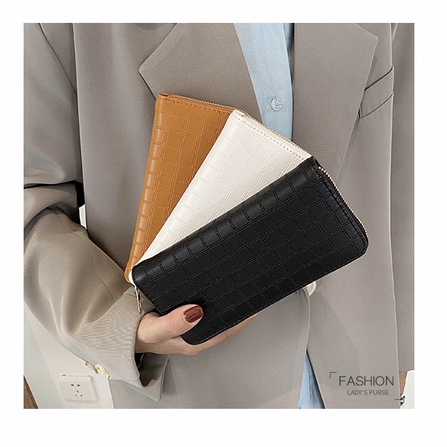 Ví nữ dài cao cấp khóa kéo đẹp thời trang nhiều ngăn cầm tay ROSE V56