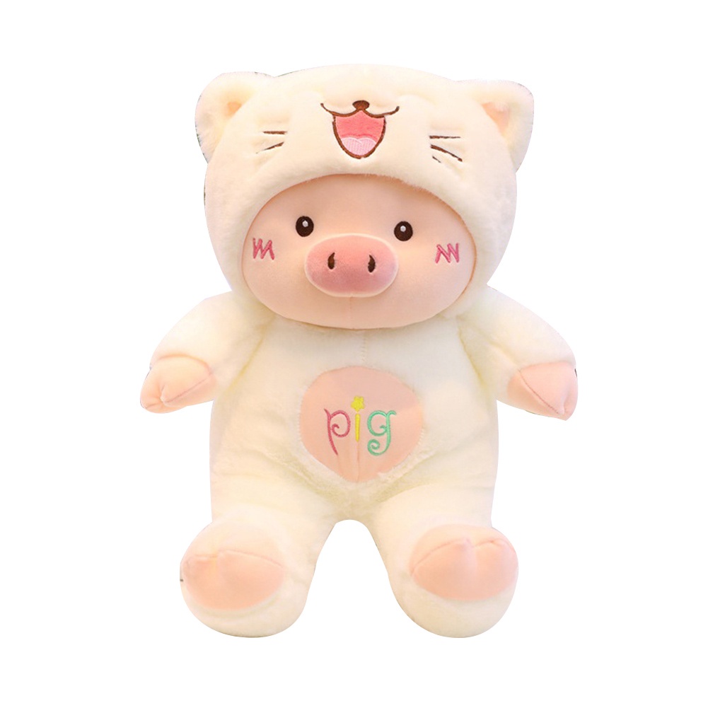 Đồ chơi nhồi bông Hình Chú Heo / Mèo / Gấu Vui Nhộn Sunshine123