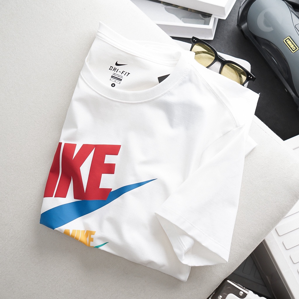 Áo thun thời trang nam, áo phông nam chất liệu cotton 4 chiều, logo in nổi cao cấp N016