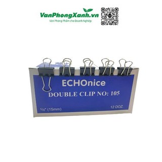 Kẹp sắt đen echo 19mm(NO.107)