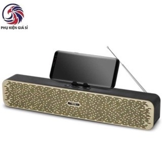 Loa21 - loa bluetooth dài w608m có anten bắt fm khỏe