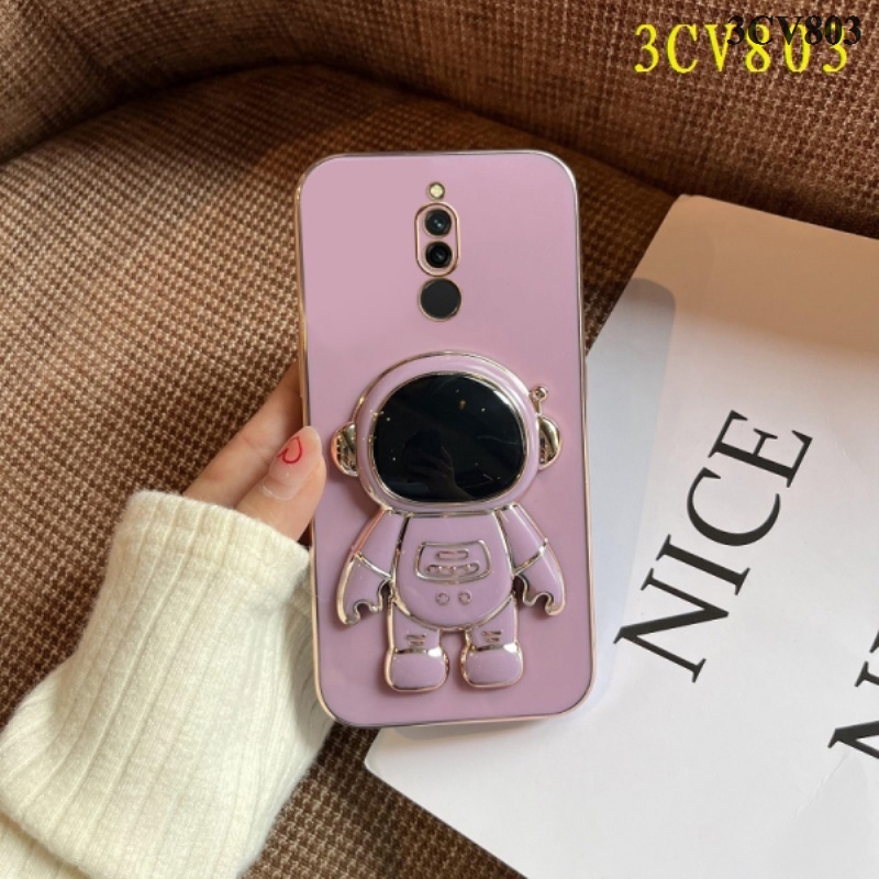 ốp lưng redmi 8a redmi 8 redmi 8a pro Ốp Điện Thoại Silicon Mềm Hình Phi Hành Gia Gắn Nhẫn Đỡ FSZJ6 Cho redmi 8a 8 8a pro 8a viền vuông cute thường