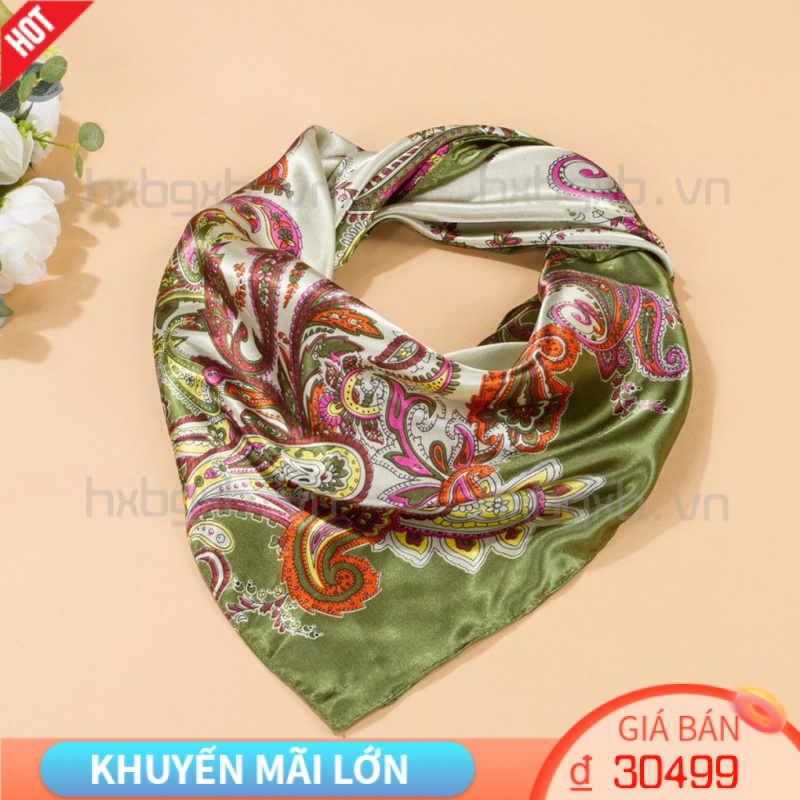 Khăn Vuông Lớn Chất Liệu Satin