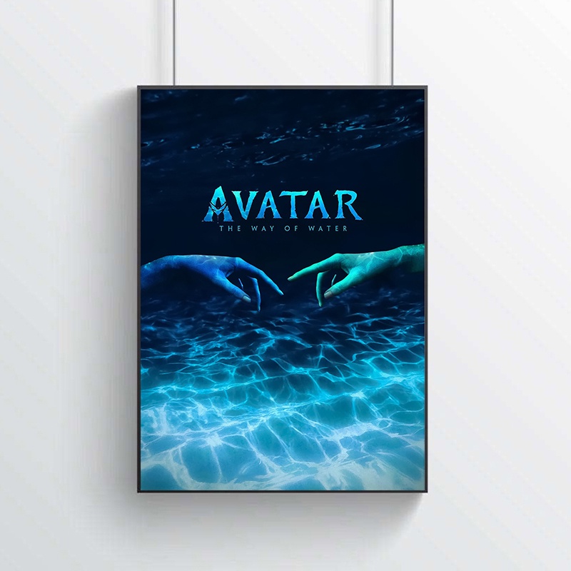 Tranh Vải Bạt Treo Tường In Hình Phim Disney AVATAR 2: The Way of Water 2022 Trang Trí Nhà Cửa