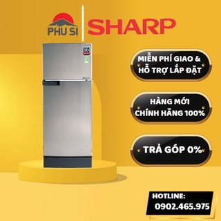 [MIỄN PHÍ GIAO LẮP] SJ-X196E-SL - Tủ lạnh Sharp Inverter 180 lít SJ-X196E-SL