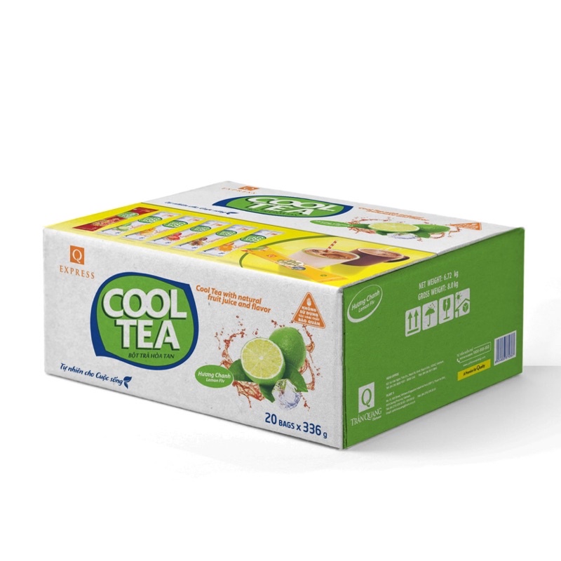 Trà chanh Trần Quang cool tea gói 336g