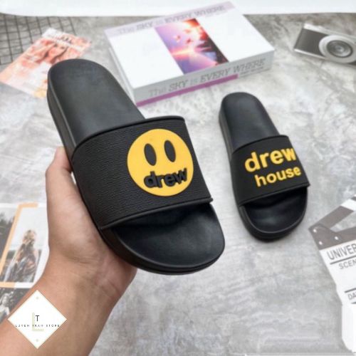 Dép Nam Nữ Quai ngang Drew House Đang Hot Êm Chân, Siêu Bền & Rẻ LuyệnTrần.Store