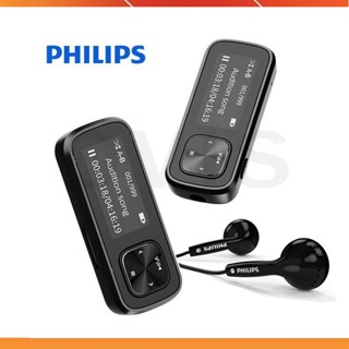 Philips SA1102 - Máy Nghe Nhạc Thể Thao Nhỏ Gọn, Lặp Đoạn A-B, Điều Chỉnh Tốc Độ Cho Học Tiếng Anh, Chạy Bộ