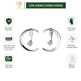 Khuyên tai bạc Ý s925 G1191 - AROCH Jewelry