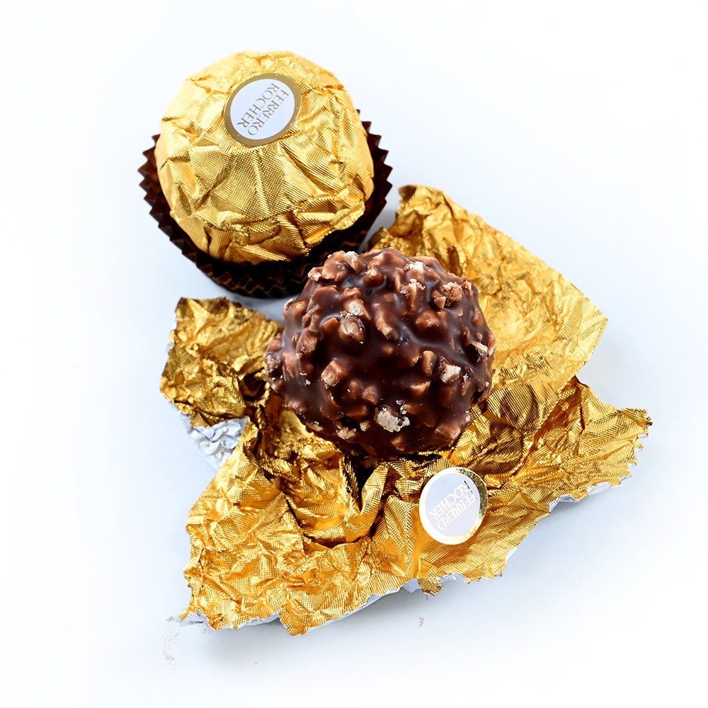 Rocher 48 viên hộp mica vuông / Hộp 16 viên- nội địa Đức