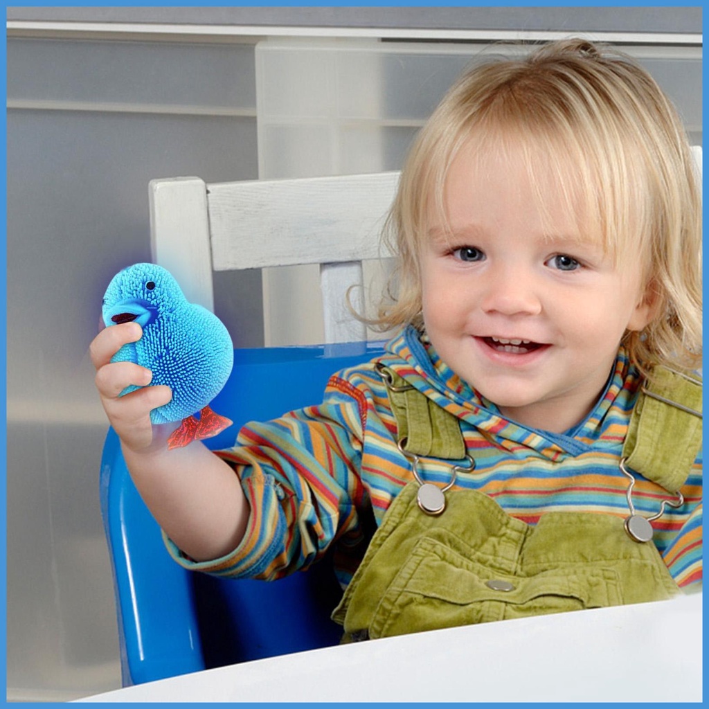 Đồ Chơi Quả Bóng Phồng Nhiều Màu Sắc Có Đèn LED Giúp Giảm Căng Thẳng