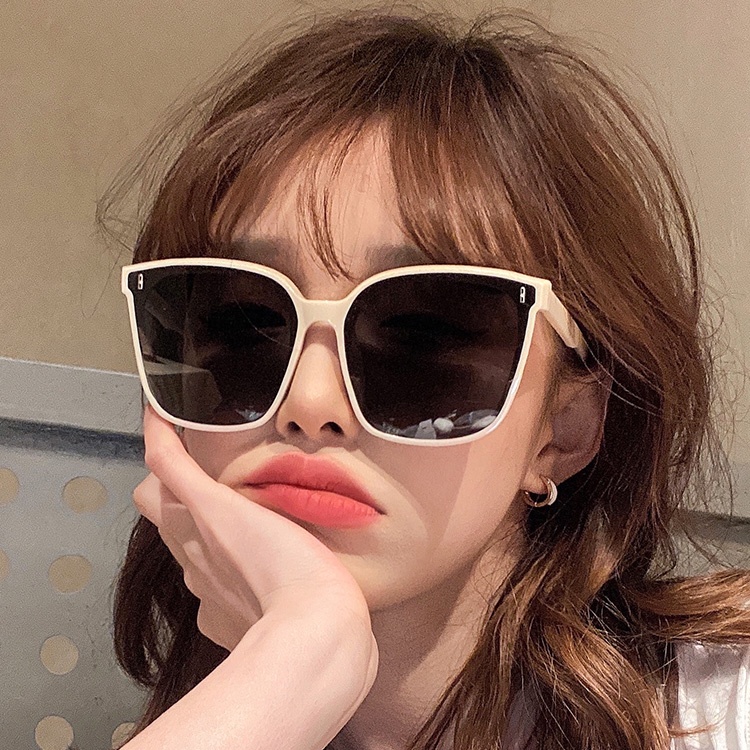 Kính Mát Hình Chữ Nhật Chống Tia UV Thời Trang Hàn Quốc 2022 Dành Cho Nam Nữ 5