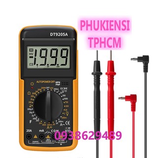 Đồng hồ đo vạn năng điện - điện tử excel dt9205a sửa chữa điện tử mẩu mới 2020-2021