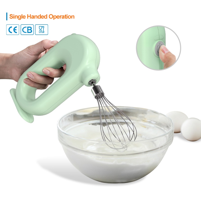 JIASHI Máy Đánh Trứng Cầm Tay Không Dây Đa Năng Bán Tự Động mini Có Thể Sạc Lại