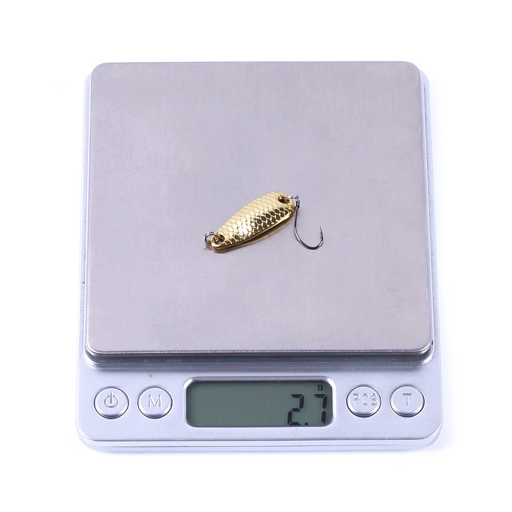 Mồi thìa lượn Spoon nặng 2,5g 3,5g 5g  chuyên câu cá suối, cá mương, câu lure