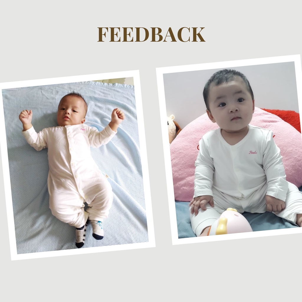 [Combo ] Bộ dài tay Cozy Sleepsuit BF02 Hinata cho bé từ 0-12 tháng