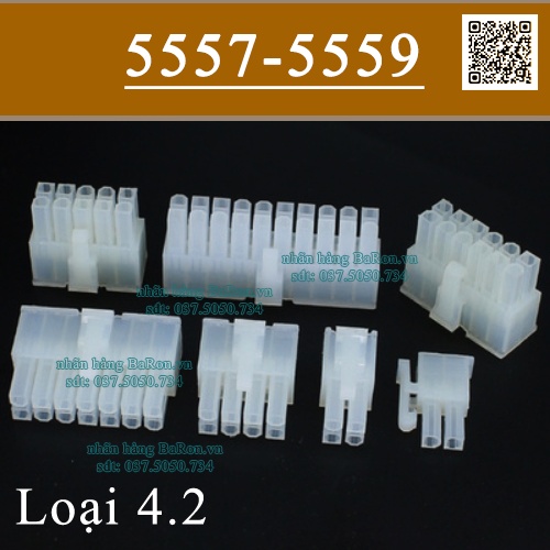 Các loại jack NGUỒN MÁY TÍNH 5557 5559 cos loại 4.2