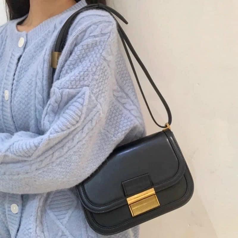 Túi Xách Nữ C&K Vintage Xuất Hot Trend 22cm Sang Chảnh Cá Tính.