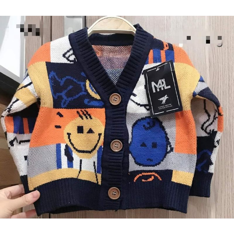 Áo len bé trai thanh lý