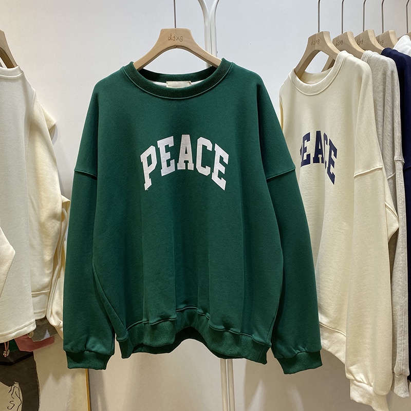 NRVP Áo Thun Nữ Dài Tay 100% Cotton Phong Cách Hàn Quốc Thời Trang Mới 2023