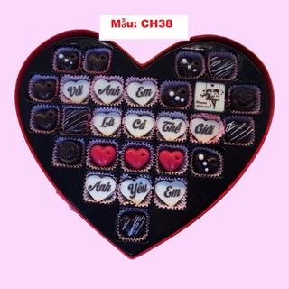 socola valentine, chocolate cao cấp