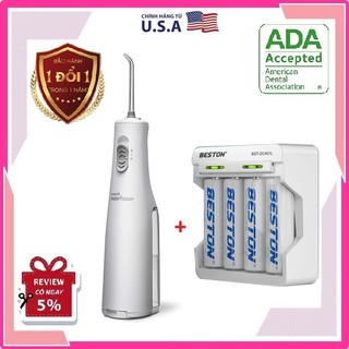 [USA] ✅ Máy Tăm Nước Cầm Tay Waterpik WF02 | Waterpik Cordless Water Flosser | Tặng Pin + Bộ Sạc