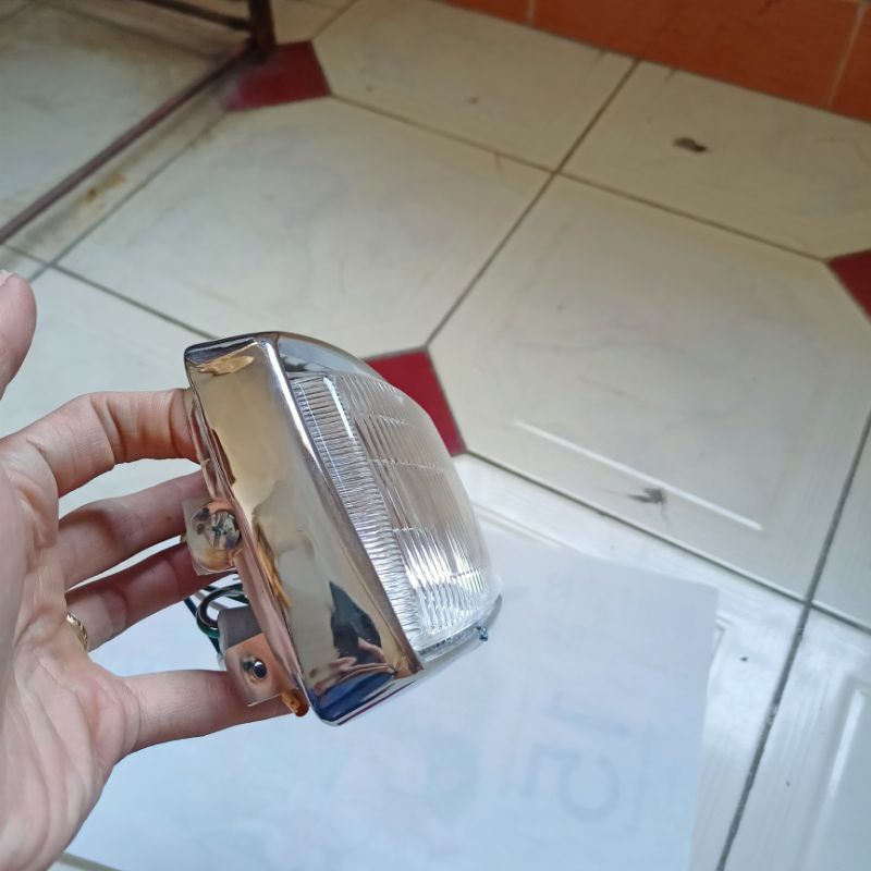 Pha đèn xe cub 82 DD đầy đủ đuôi bóng, bộ đèn pha cup 82