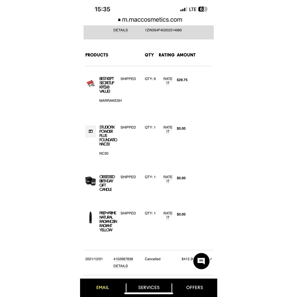 Son lót MAC PREP + PRIME LIP tách set