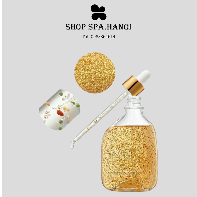 100ml Tinh Chất Vàng Non Hongik Skin 24K Gold Vita Ampoule Hàn Quốc