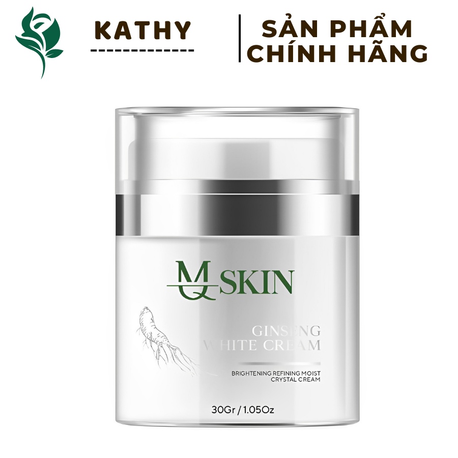 MQ SKIN Ginseng Whitenning Face Cream 30g - Kem dưỡng trắng và tái tạo da